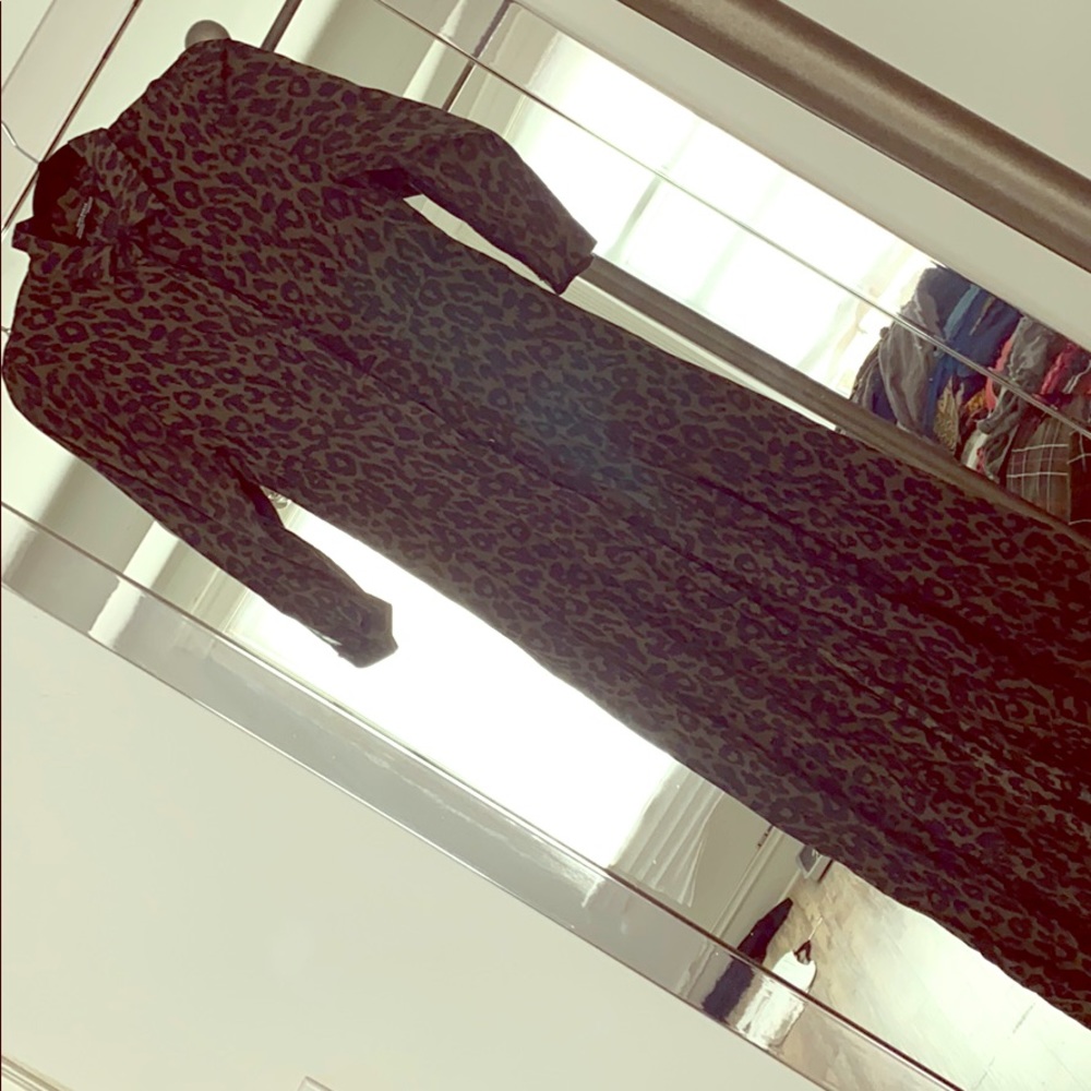 Zara maxi shirt dress.